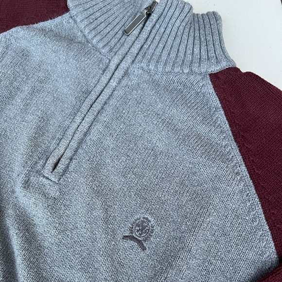 Tommy Hilfiger Men’s 1/4 Zip Sweater - Picture 2 of 4